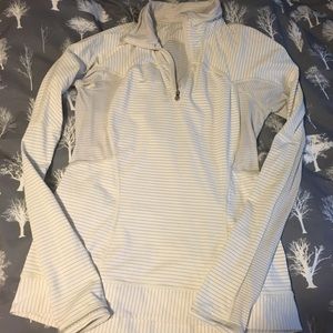 Excellent used white lululemon shirt size 8 top